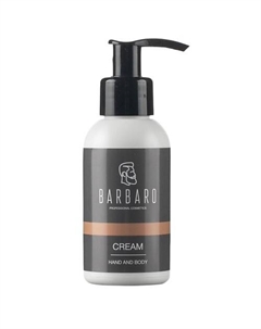 Крем для рук мужской увлажняющий с маслом ши 100 Barbaro