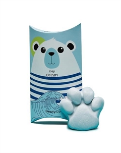 Конжаковое мыло для умывания с ароматом океана Beauty bar