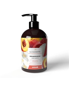 Гель для душа цветок апельсина, персик, личи 500 La cachette