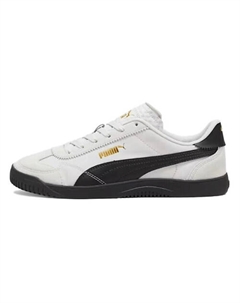 Кроссовки Club 5v5 Anti Slip Wear Resistant Low Top Casual Shoes Unisex White Black Puma
