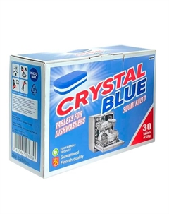 Таблетки для посудомоечных машин Crystal blue