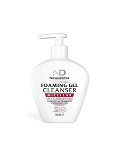 Мицеллярный очищающий гель для жирной и проблемной кожи OIL CONTROL 300 Newdermis