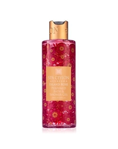 Парфюмированный гель для ванны и душа "ОСТРОВНАЯ РОЗА" 250 Spa ceylon
