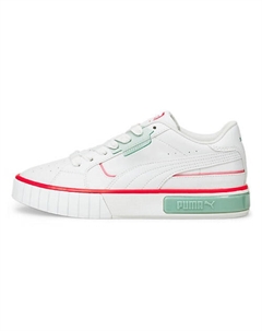 Кроссовки Cali Star Lights Platform Shoes White/Green/Orange Women's Puma