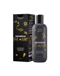 Детский шампунь-гель для волос и тела BLACK LAVA 250 Somelove