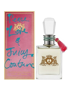 Парфюмерная вода Peace, Love & 100 Juicy couture