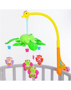 Мобиль музыкальный на кроватку «Музыкальные листья. Совы», на батарейках Крошка я