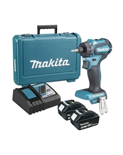 Дрель-шуруповерт DDF083RFE, б/щет, 18 В, 2×3 Ач, Li-ion, 500/1700 об/мин, 40/23 Нм Makita