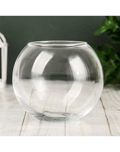 Ваза «Флора», d=7.5 см, стекло, прозрачная Pasabahce