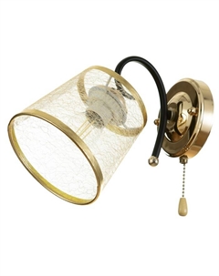 Бра 662447/1 E27 40 Вт золото 22×15×24 см Bayerlux