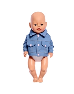 Одежда для кукол «Курточка джинсовая» Colibri