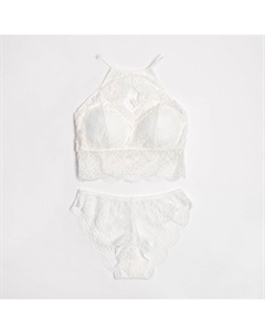 Комплект женский (топ, трусы) цвет белый, размер 42-44 Collorista