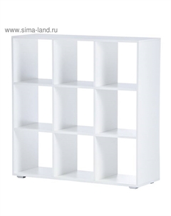 Стеллаж кубический «» №5, 1055×356×1065 мм, цвет белый Клик мебель