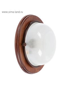 Светильник НБО 03-60-021 УХЛ3, 60 Вт, Е27, 220 В, IP54, до +130°, цвет орех Белтиз