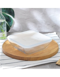 Форма для запекания и выпечки с крышкой квадратная, 20×7 см Pyrex
