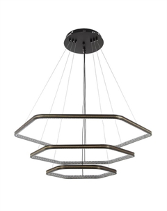 Светильник «Танли» LED 160 Вт 3000-6000К черный 72×80×100 см Bayerlux