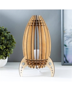 Ночник «Ракета» LED 3 вт 3000K USB 12×25 см Risalux