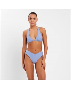 Купальник раздельный с треугольными чашками женский, сиреневый, размер 46 Minaku