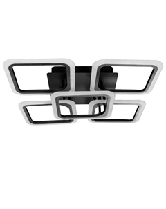 Люстра с ПДУ 59109/5 LED 150 Вт 3000-6000К диммер черный 56×56×12 см Bayerlux