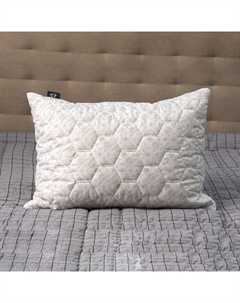 Подушка Бамбук+Латекс 50х68см, высокая, бамбук. волокно/натур.латекс, тик, пэ100% Kupu-kupu