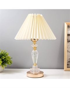 Настольная лампа «Агата» Е27 40 Вт золото 25×25×40 см Risalux