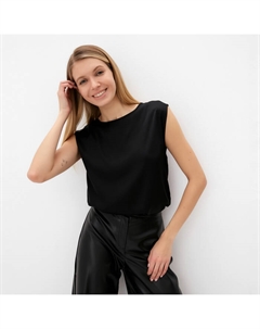 Майка женский : Casual Collection, размер 46, чёрная Minaku