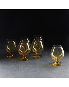 Набор бокалов для бренди «Дюшес», стеклянный, 385 мл, 6 шт Декостек