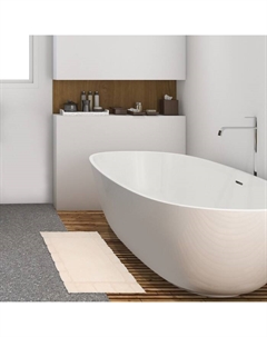 Коврик для ванной «» Classic, 50×80 см, молочный Этель