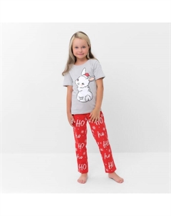 Пижама детская «Зайчик», размер 34 (122-128) Kaftan