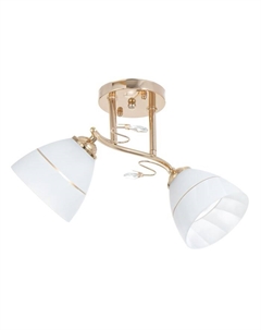Люстра «Барбара» 2хЕ27 40 Вт золото 45×26×27 см Bayerlux