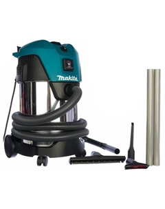 Пылесос строительный VC3011L, вл/сухая уборка, 1000 Вт, 3600 л/мин, 210 мбар, 30 л Makita