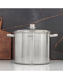 Кастрюля «Гретта», 11 л, d=26 см, капсульное дно, индукция, нержавеющая сталь Катунь