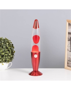 Лава-лампа «Ракета» 1×30 Вт Е14-R=39 (воск) красный 8×8×34 см Risalux