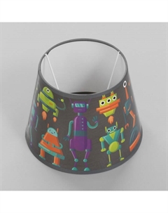 Абажур для светильника «Роботы», Е27, 20×20×15 см Bayerlux