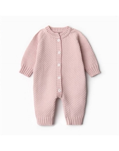 Комбинезон детский, цвет пудра рост 74-80 см Элком