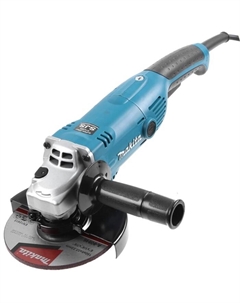 Угловая шлифмашина GA6021, 1050 Вт, 150 мм, 10000 об/мин, муфта SJS, фикс вкл-ля Makita