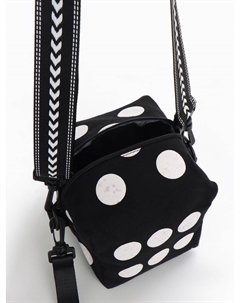 Сумка для девочки на молнии, регулируемый ремень, цвет черный Выбражулька