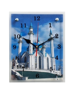 Часы - картина настенные, интерьерные «Мечеть Кул Шариф», бесшумные, 20×25 см Сюжет