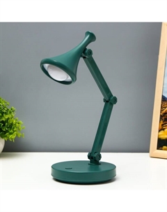 Настольная лампа "Джамбо" LED 2Вт USB АКБ зелёный 13x13x34,5 см Risalux