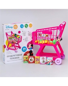 Игровой набор «Клуб Микки Мауса. Продуктовая тележка», цвет розовый, уценка Disney