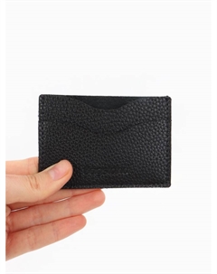 Картхолдер, на 5 карт, отдел для купюр, чёрный Bagsland
