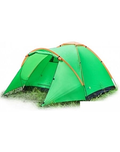 Треккинговая палатка Camp 4 (зеленый/желтый) Sundays
