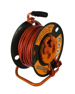 Удлинитель EB-50-007 (50 м, оранжевый) Glanzen