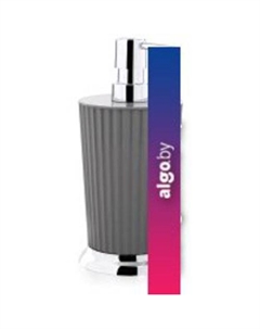 Дозатор для жидкого мыла Nely M-SA18-07 (серый/серебристый) Primanova