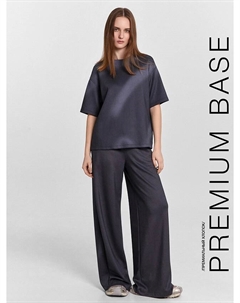 Комплект женский графитовый: брюки и футболка Mark formelle