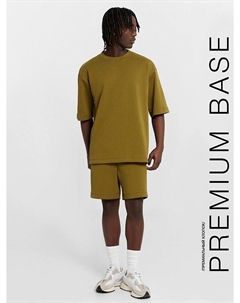 Комплект мужской хаки: футболка и шорты Mark formelle