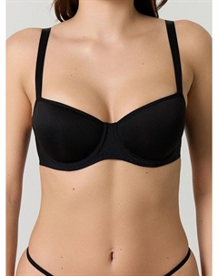 Бюстгальтер макси женский черный Mark formelle