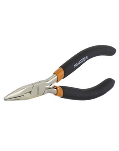 Длинногубцы Mini 130 мм. никелированные прямые авторазжим 17820 Sparta