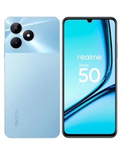 Смартфон Realme RMX3834 (Note 50) 4 + 128 ГБ Цвет: Небесный Голубой