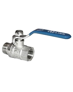 Кран шаровой 1/2" в/н бант, MP-У Мастерпроф